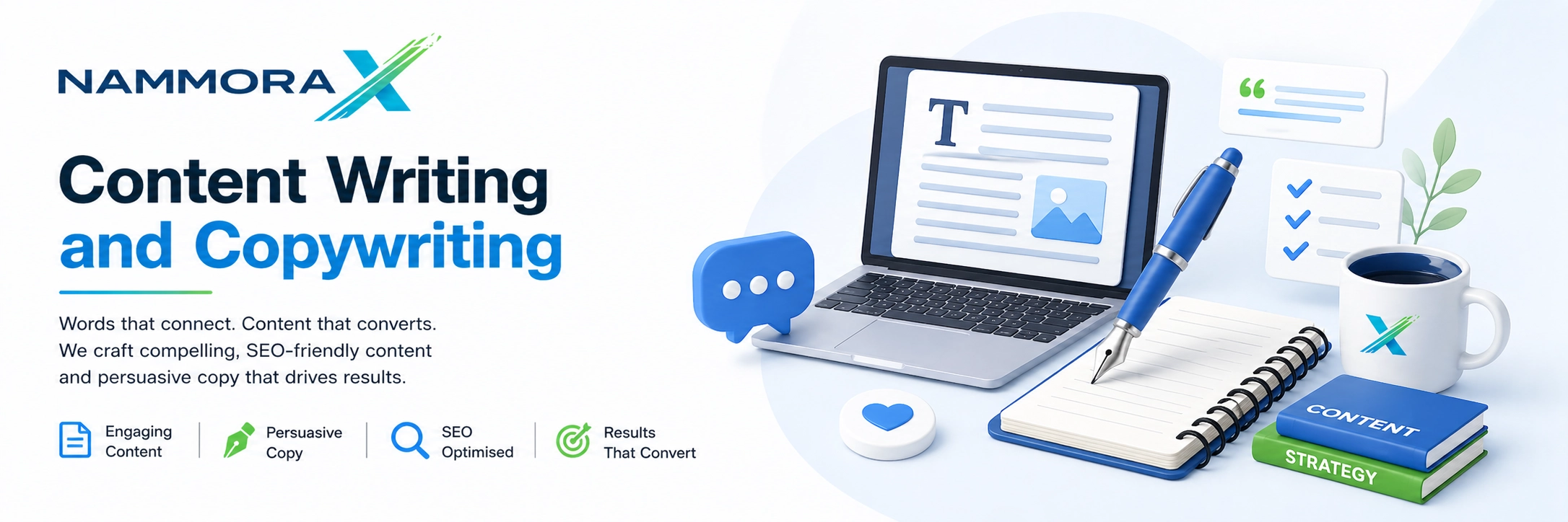 NammoraX Content Writing and Copywriting